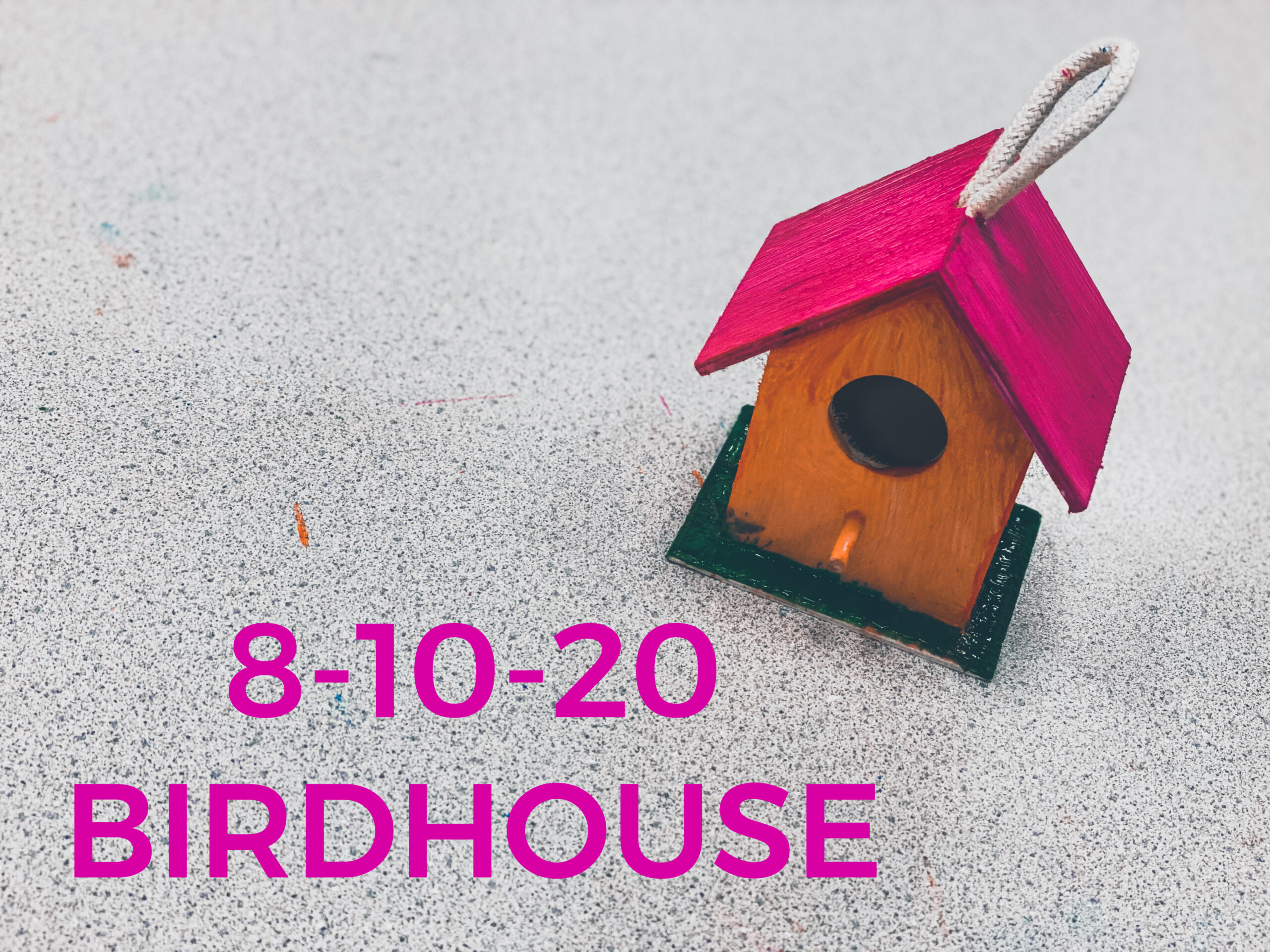 Read more about the article 8-10-20 Birdhouse