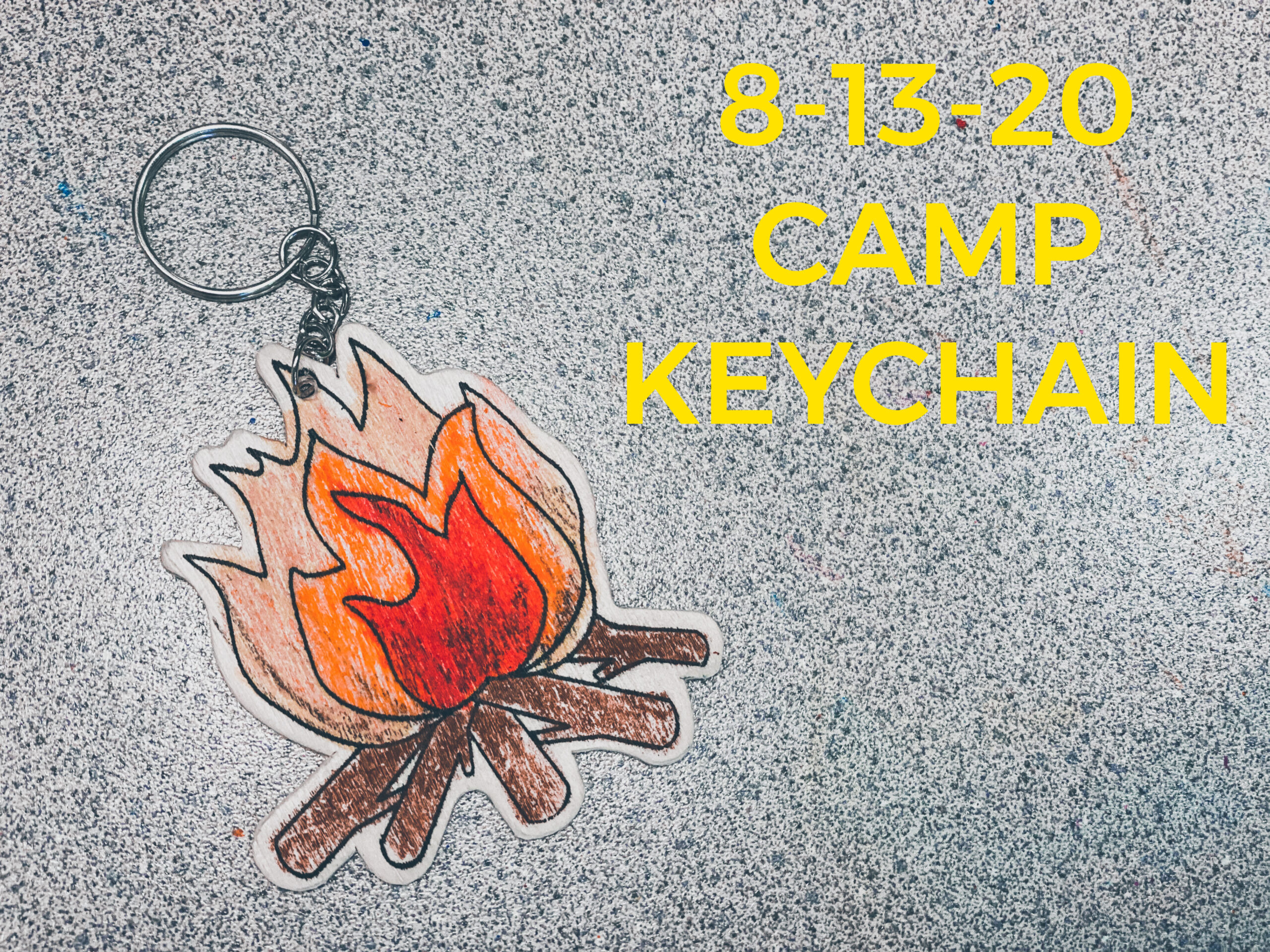 Read more about the article 8-13-20 Camp Keychain